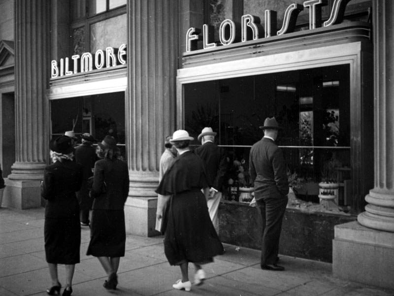 #46 Biltmore Florists, Millennium Biltmore Hotel, 1937