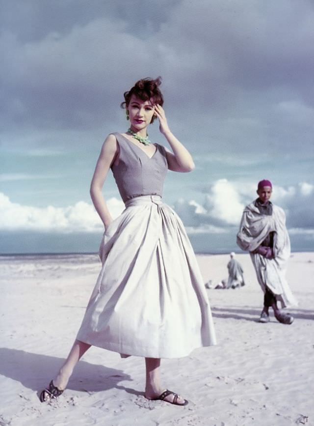 #14 Sophie Malgat, Elle, Algeria, 1955