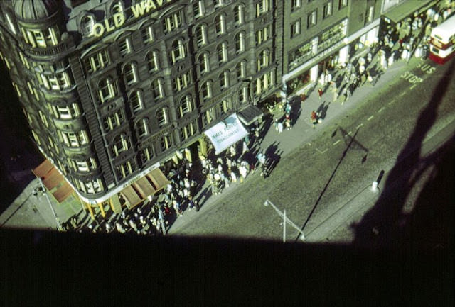 #31 Old Waverley Hotel from the Scott Monument, Princes Street, Edinburgh, circa 1961