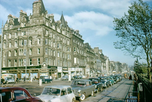 #11 Princes Street looking east, Edinburgh, 1961