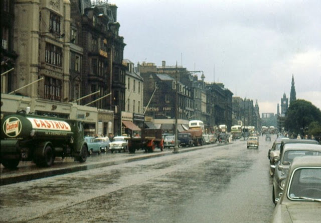 #24 Princes Street looking east, Edinburgh, 1961
