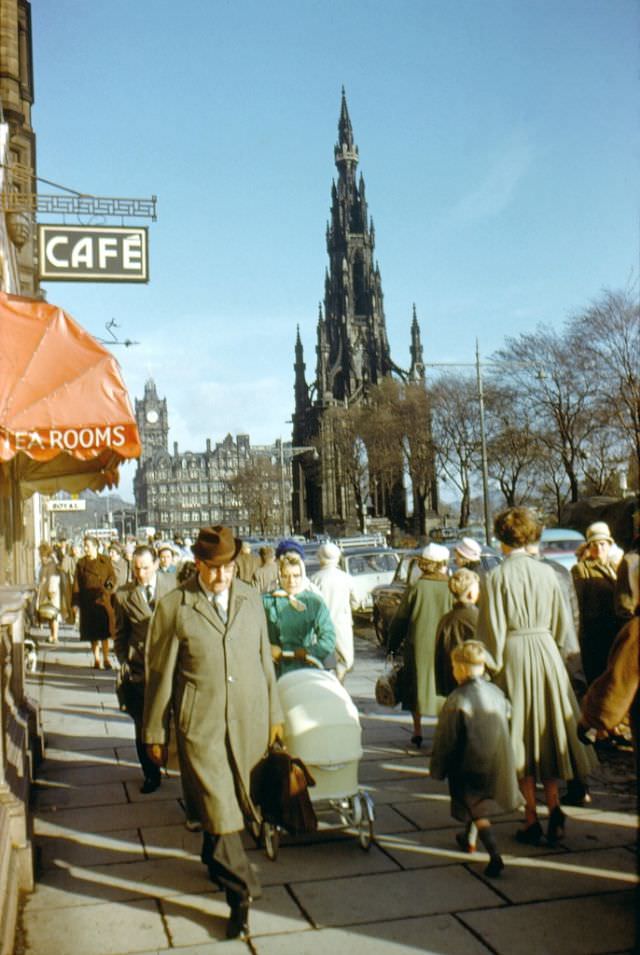 #3 Scott Monument, Princes Street, Edinburgh, 1961