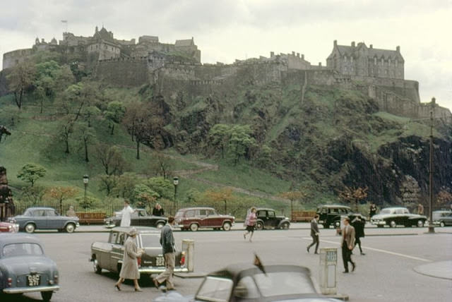 #29 The castle from Frederick Street, Edinburgh, 1962