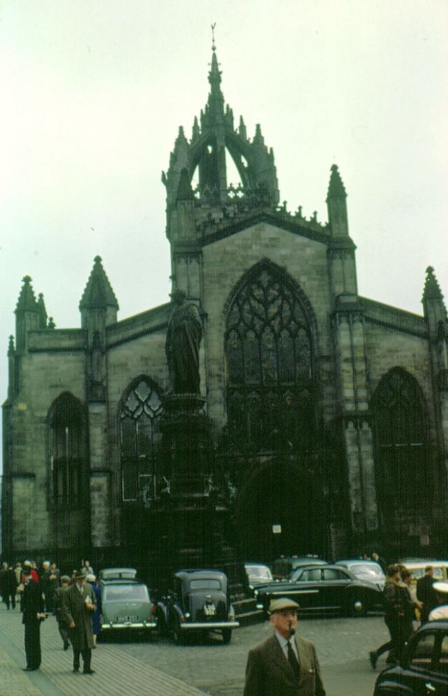 #53 St. Giles Cathedral, High Street, Edinburgh, 1963