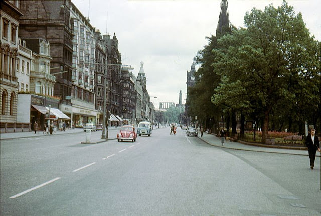 #40 Princes Street looking east, Edinburgh, 1964