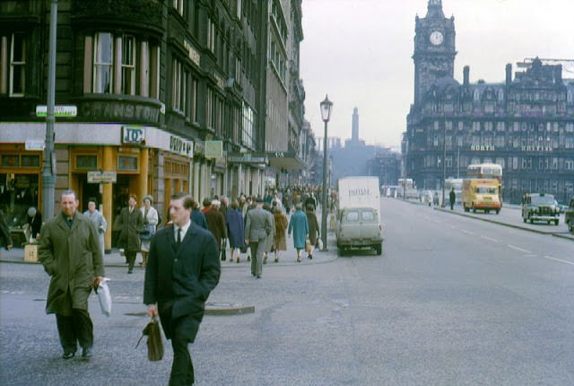 #62 Princes Street looking east, Edinburgh, 1965