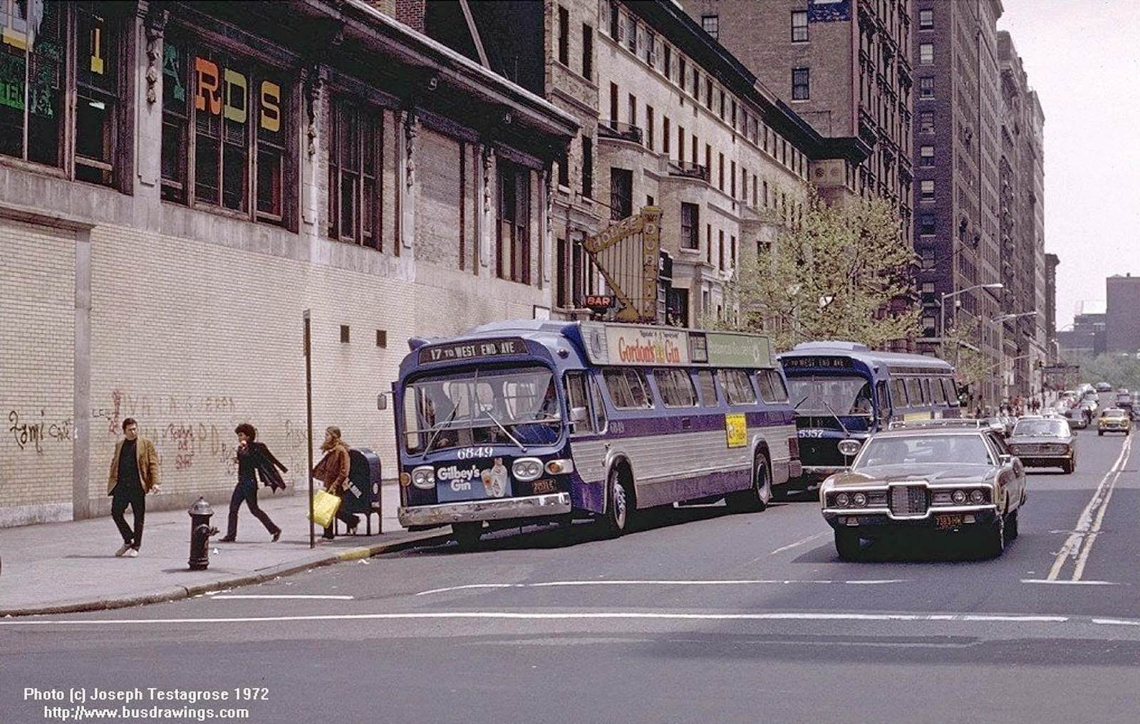 #44 79th Street and Broadway, facing East, 1972
