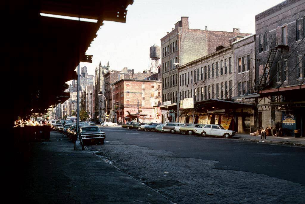 #15 Fourteenth Street between Ninth and Tentth Avenues, facing East, 1976