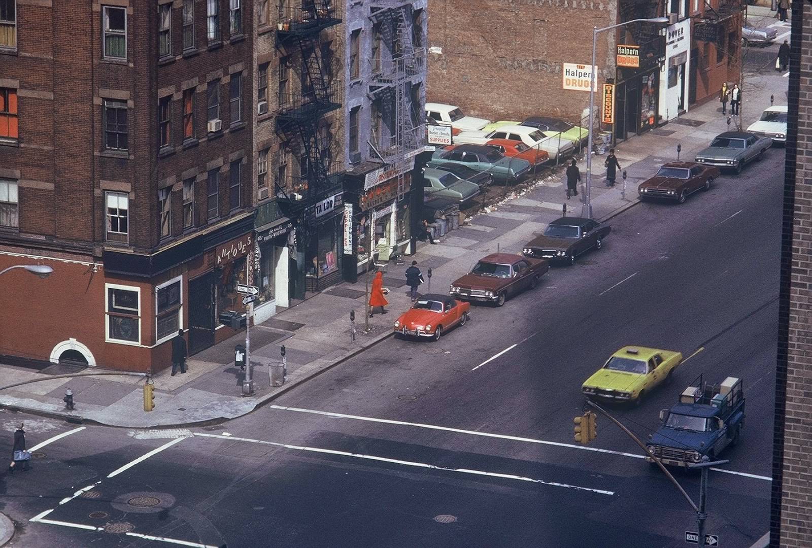 #48 Second Avenue at 26th Street, facing Northwest, c.1972