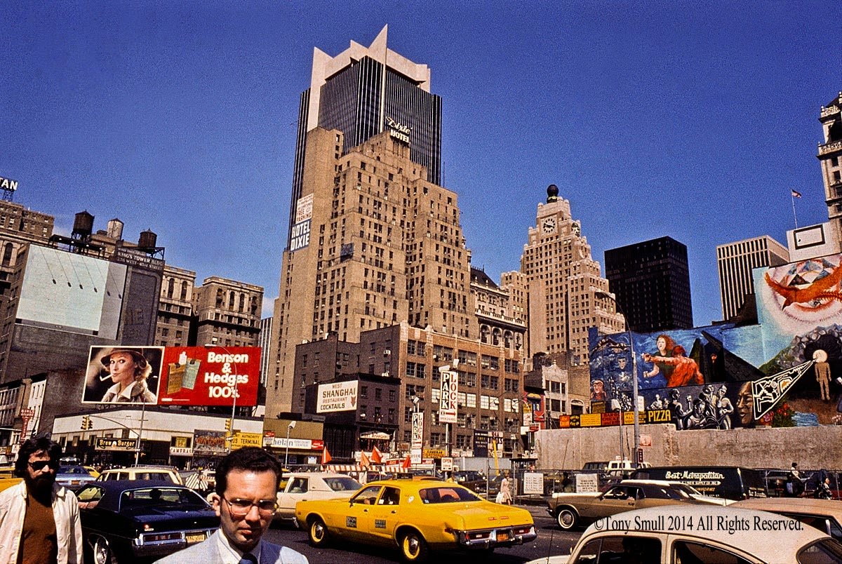 #29 Eighth Avenue at 41st Street, facing Northeast, 1978