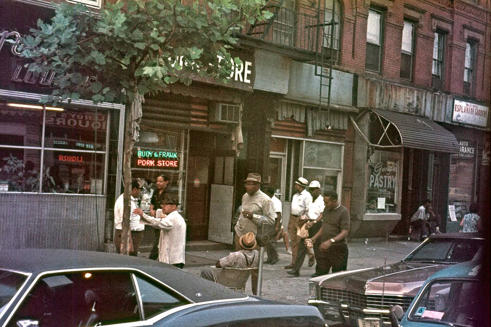 #38 Amsterdam Avenue, between 144th Street and 145th Streets, 1971