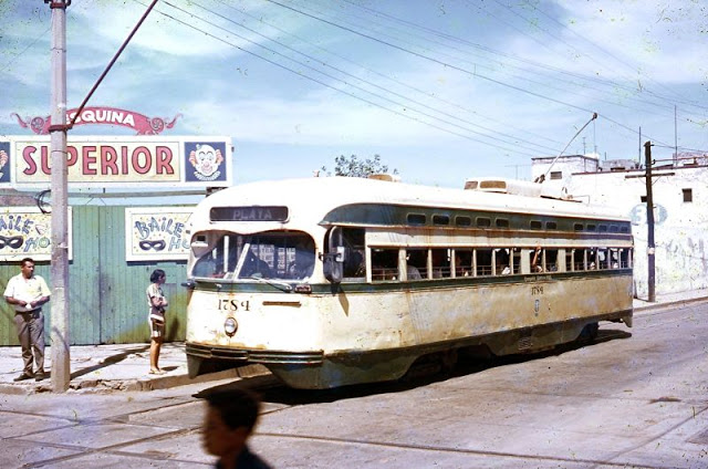 #37 Tampico. Older tram No. 26