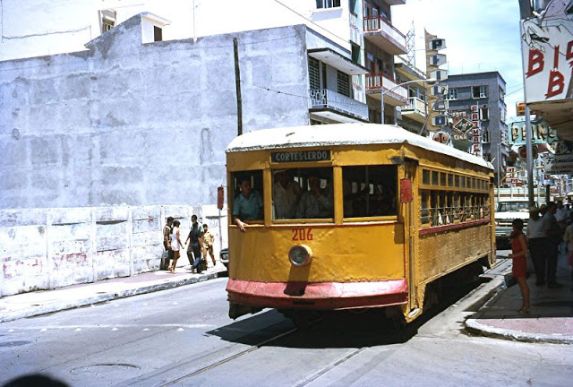 #48 Vera Cruz. Older tram car No.206
