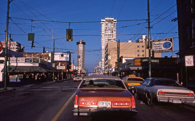 #70 Robson and Thurlow, Vancouver, February 1978