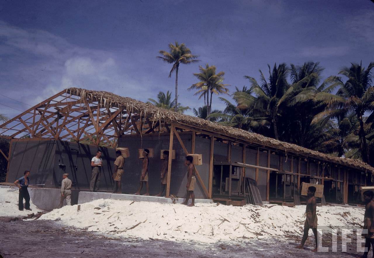 #24 American base on the Tarawa atoll during WWII.
