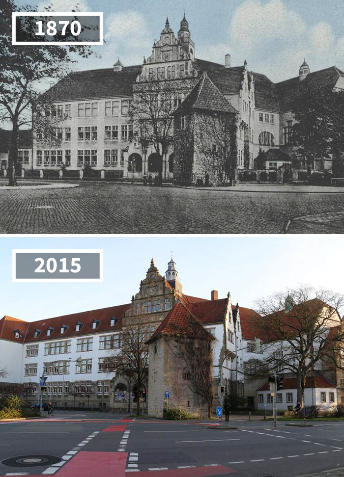 #41 Gymnasium, Osnabrück, Germany, 1870 – 2015