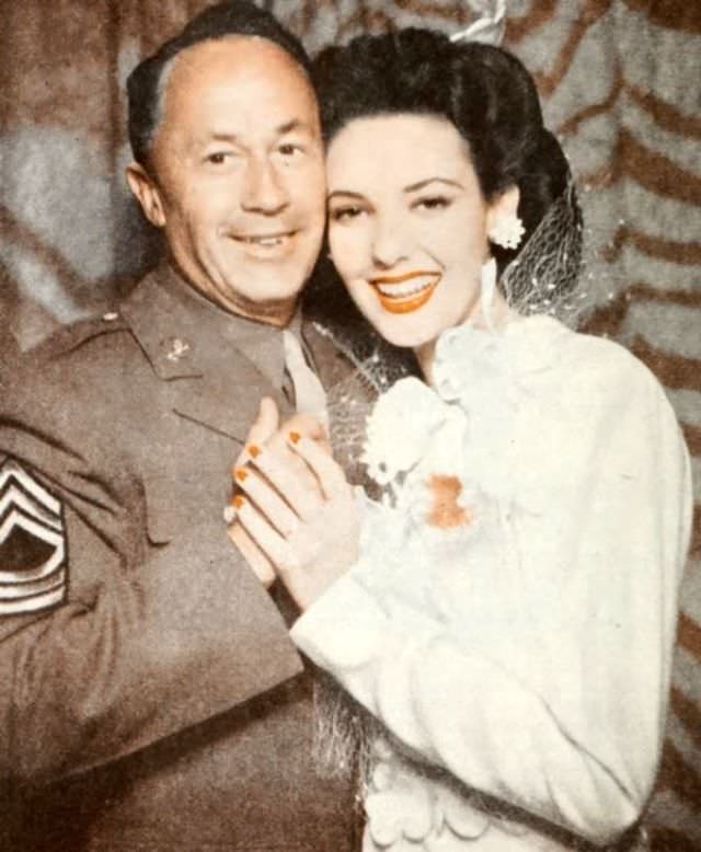 #1 Linda Darnell was just 20 when she eloped in Las Vegas with 42 year-old Pev Marley in 1942