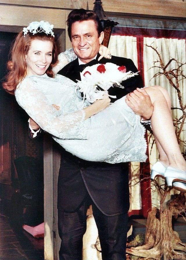 #18 Johnny and June Carter Cash’s wedding, 1968
