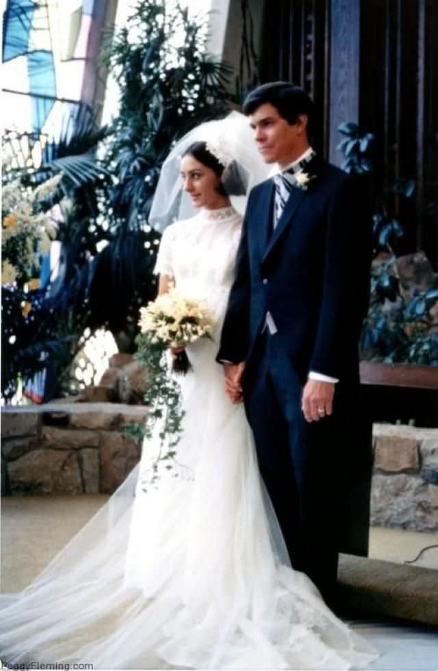 #20 1968 Olympic Gold Medal Figure Skating Champion Peggy Fleming and Greg Jenkins married in 1970