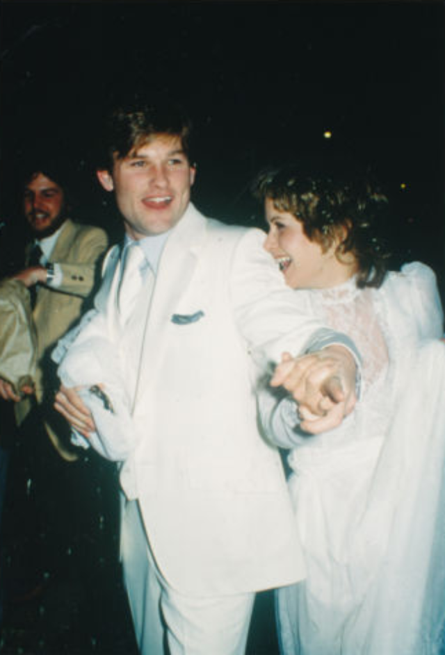 #28 Kurt Russell & Season Hubley on their wedding day, 1979
