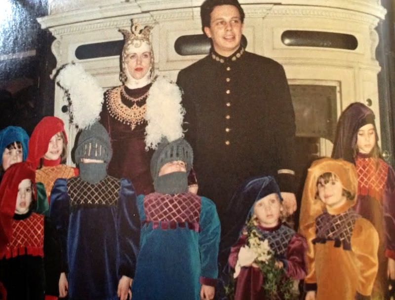 #34 Isabella and Detmar Blow at their 1988 wedding