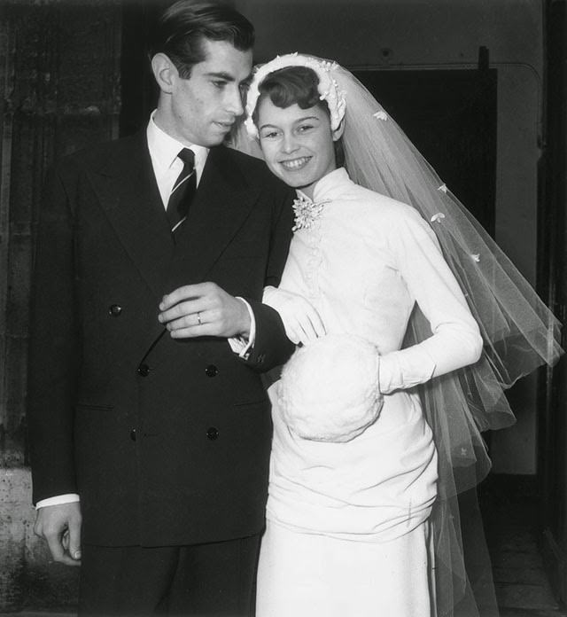 #47 Brigitte Bardot and Roger Vadim, 1952.