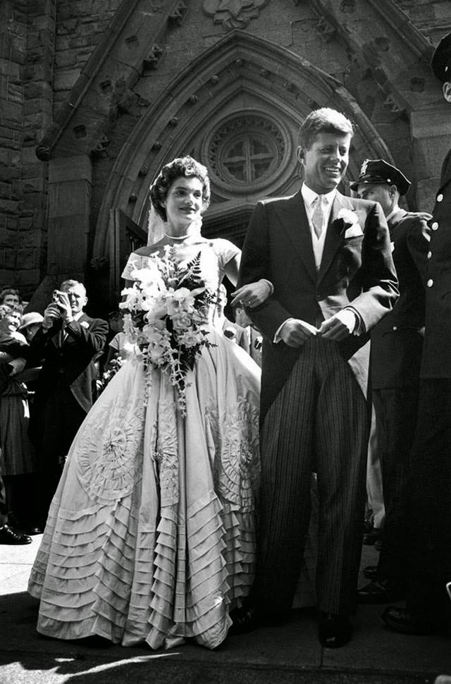 #48 Jacqueline Bouvier and John F. Kennedy, 1953.