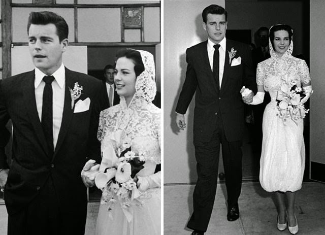 #2 Robert Wagner and Natalie Wood, 1957.