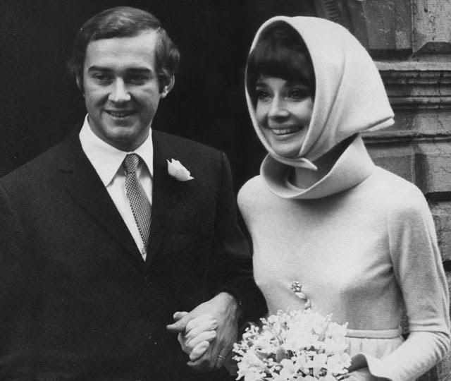 #60 Audrey Hepburn and Andrea Dotti, 1969.