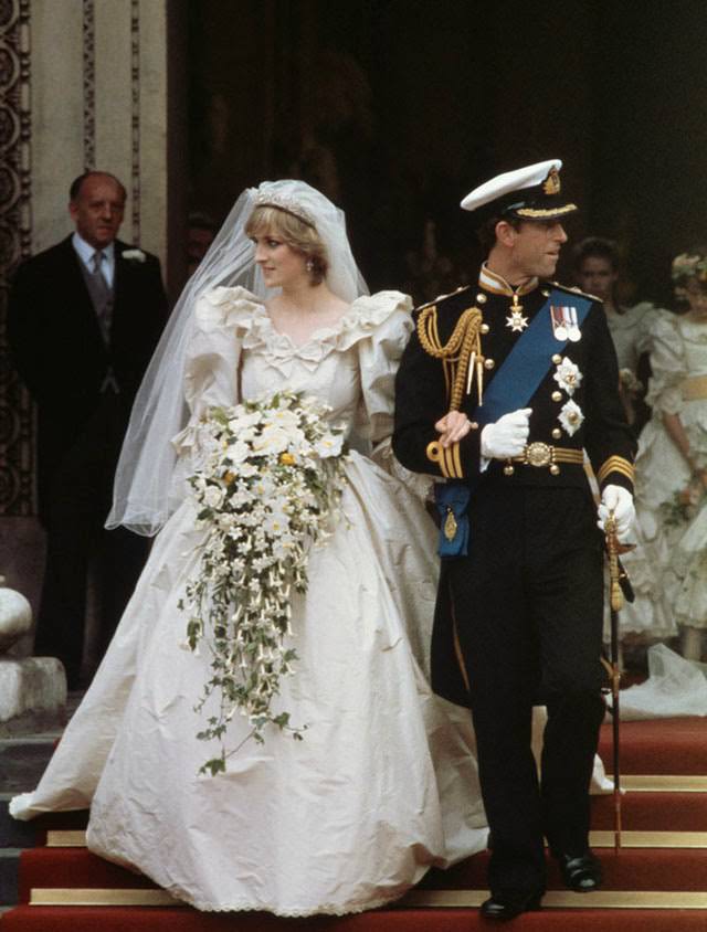 #75 Princess Diana and Prince Charles, 1981.