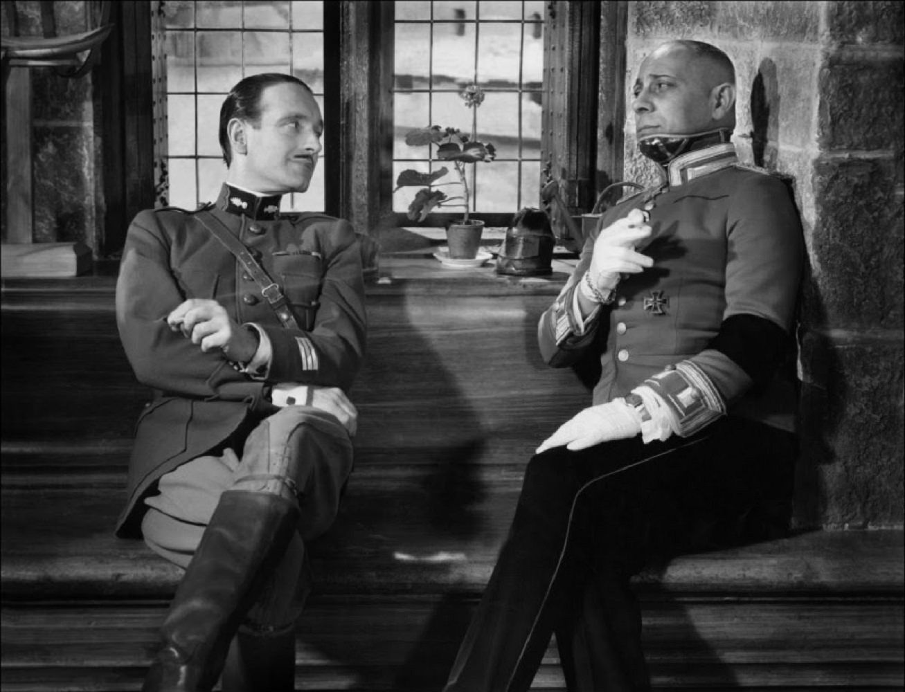 #21 Pierre Fresnay and Erich Von Stroheim in La grande illusion, 1937