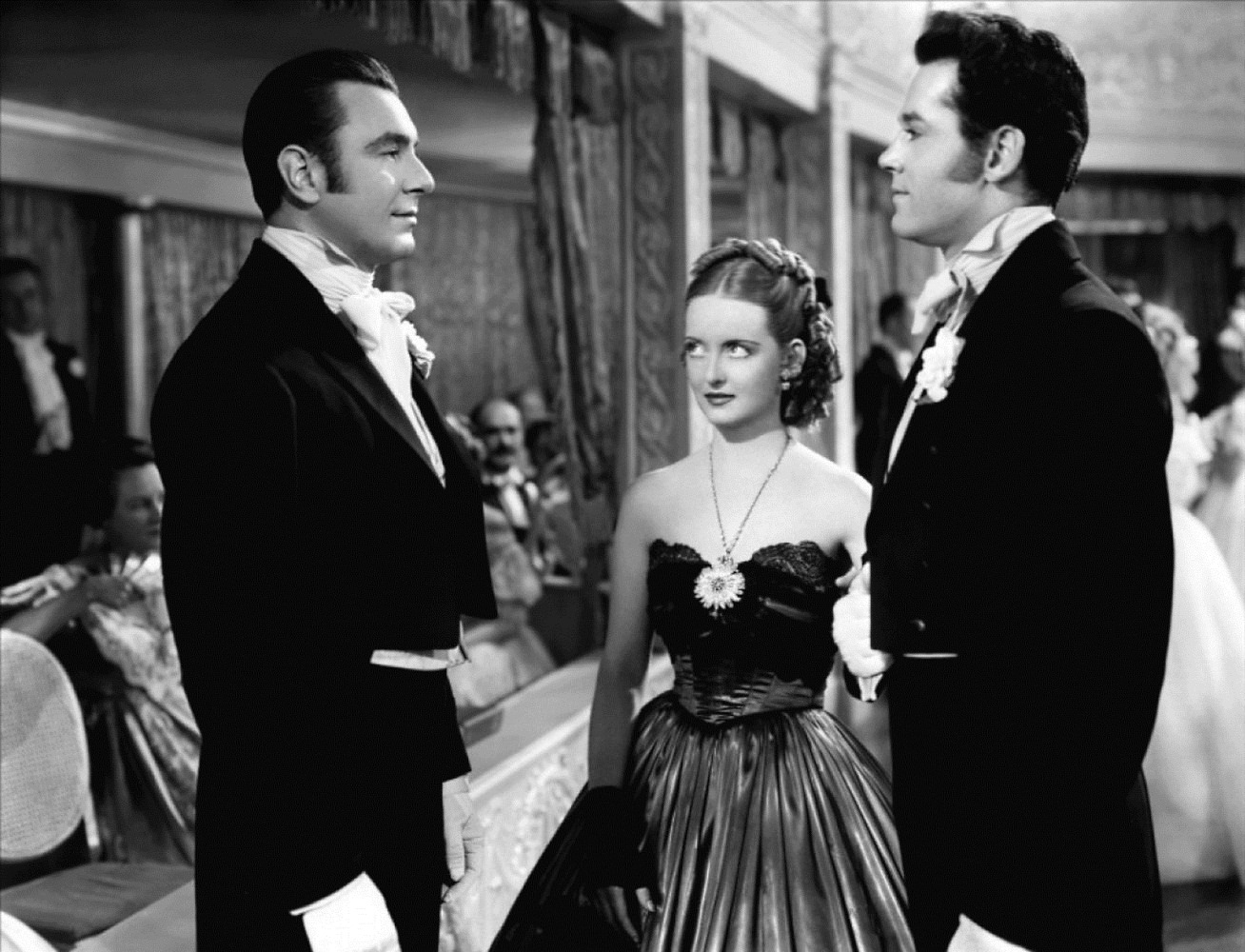 #22 George Brent, Bette Davis and Henry Fonda in Jezebel, 1938