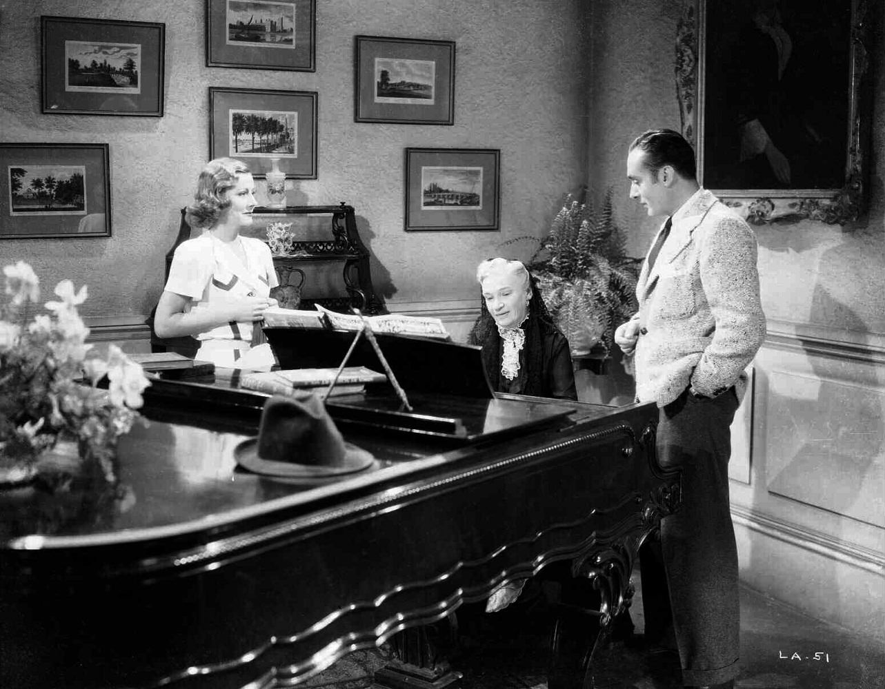 #27 Irene Dunne, Maria Ouspenskaya and Charles Boyer in Love affair, 1939