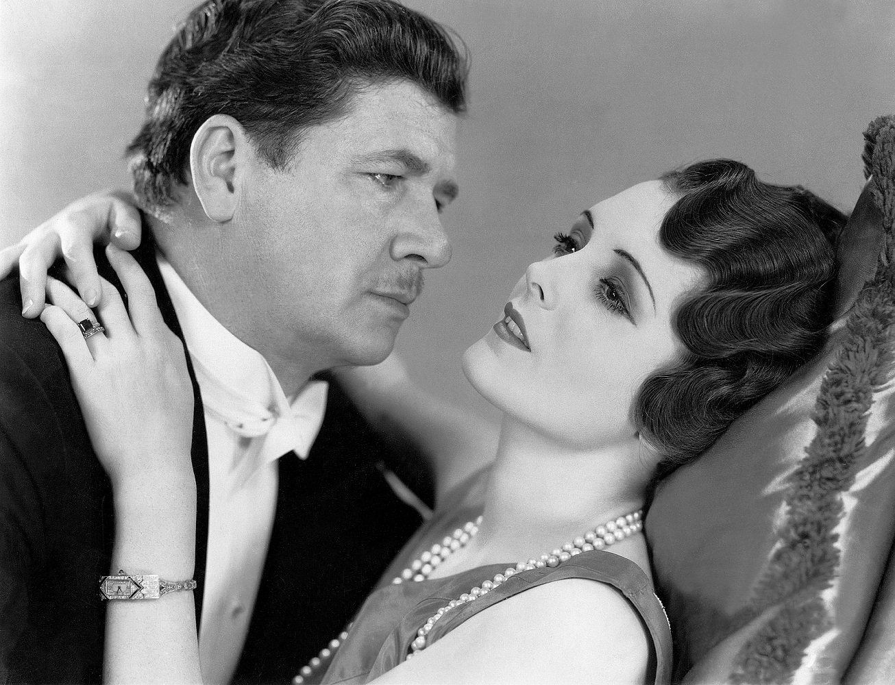 #28 George Bancroft and Mary Astor in Ladies love brutes, 1930