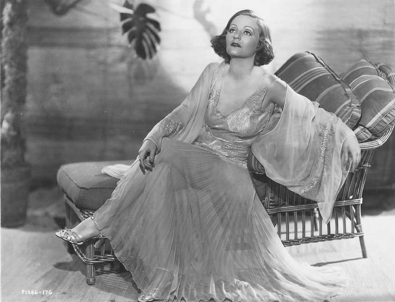 #31 Tallulah Bankhead in Thunder below, 1932