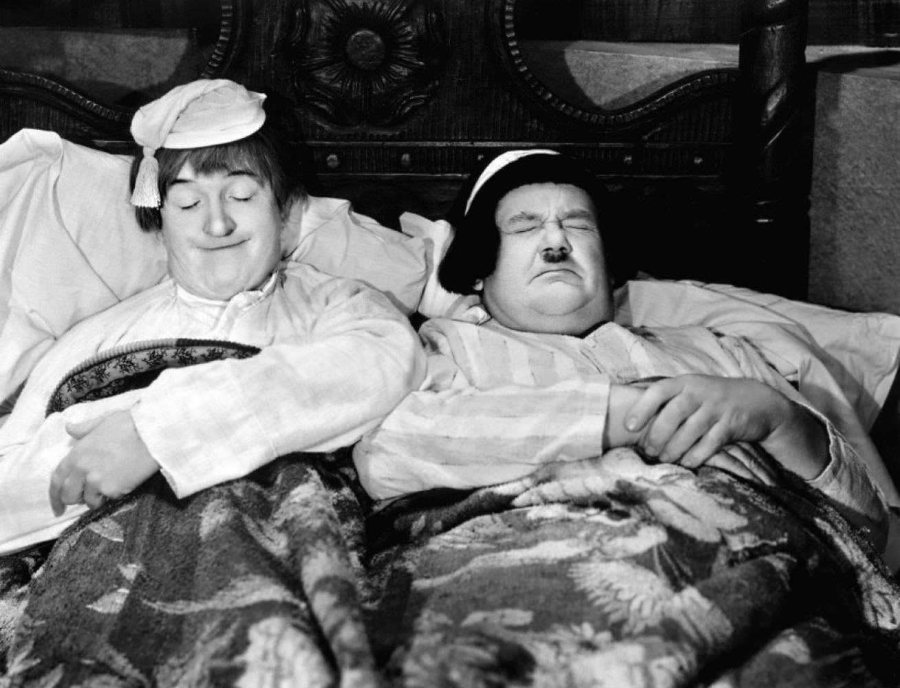 #33 Stan Laurel and Oliver Hardy in The devil’s brother, 1933