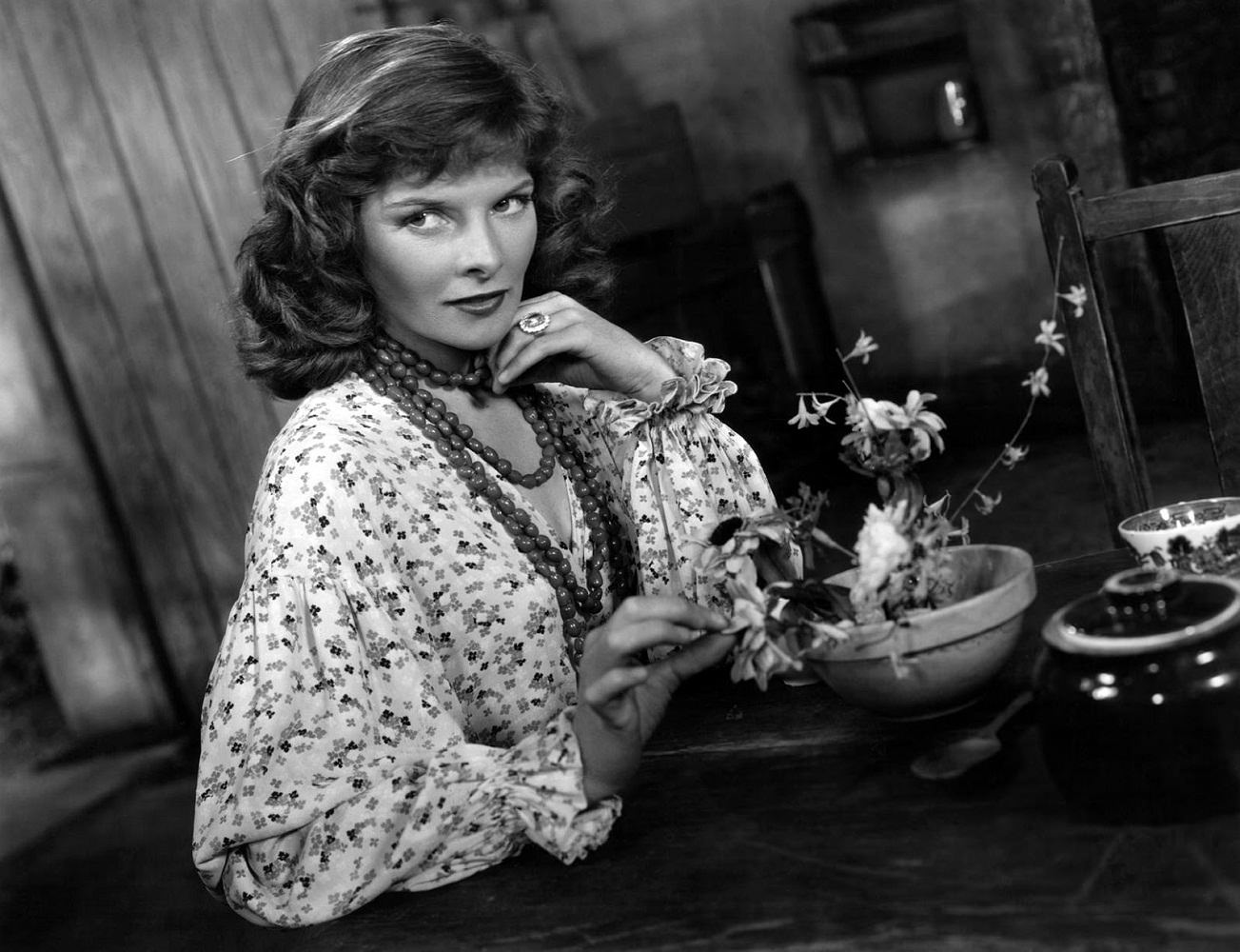 #36 Katharine Hepburn in The little Minister , 1934