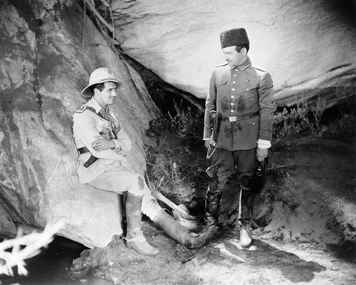 #4 Cary Grant and Claude Rains in The last outpost, 1935