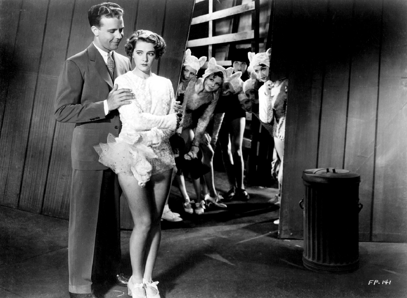 #46 Dick Powell and Ruby Keeler in Footlight parade, 1933