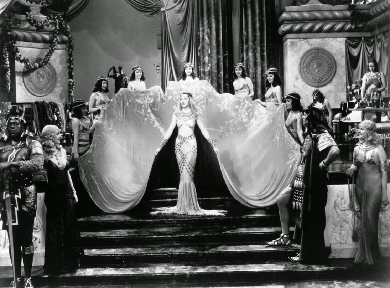 #14 Claudette Colbert in Cleopatra , 1934