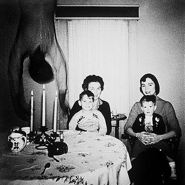 Seems like a nice family dinner, until you see that