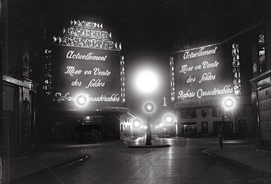 #30 Les Galeries Lafayette (a Parisian department store that’s been open since 1895), here in 1929