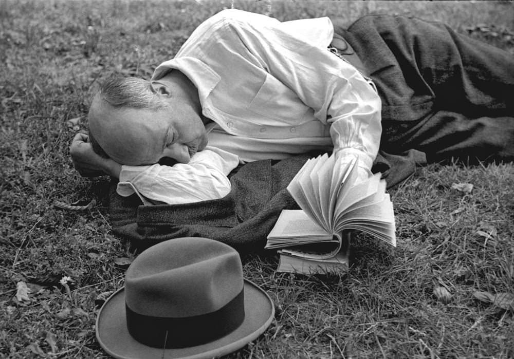 #57 Reading in Grass, 1936