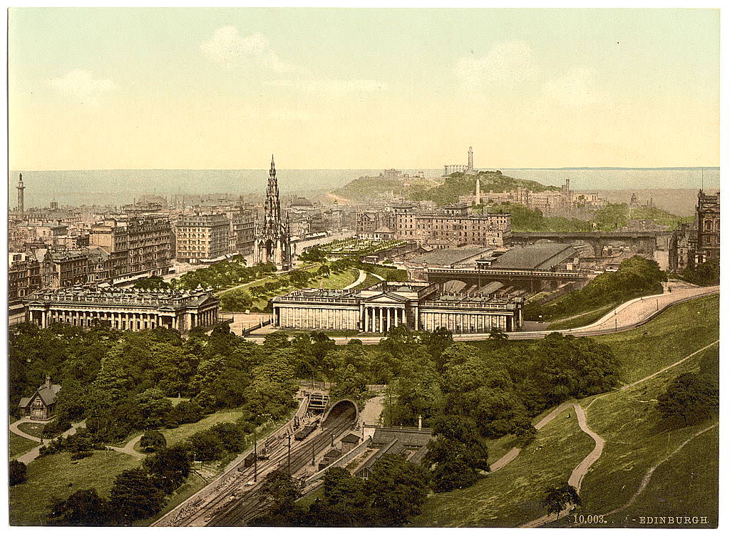 #24 Edinburgh from the castle