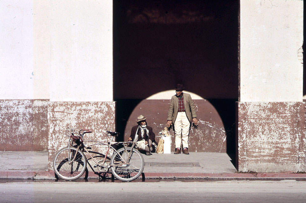 #12 In the old Mexican market section just west of downtown San Antonio, November 1972. (Bob Smith/NARA)