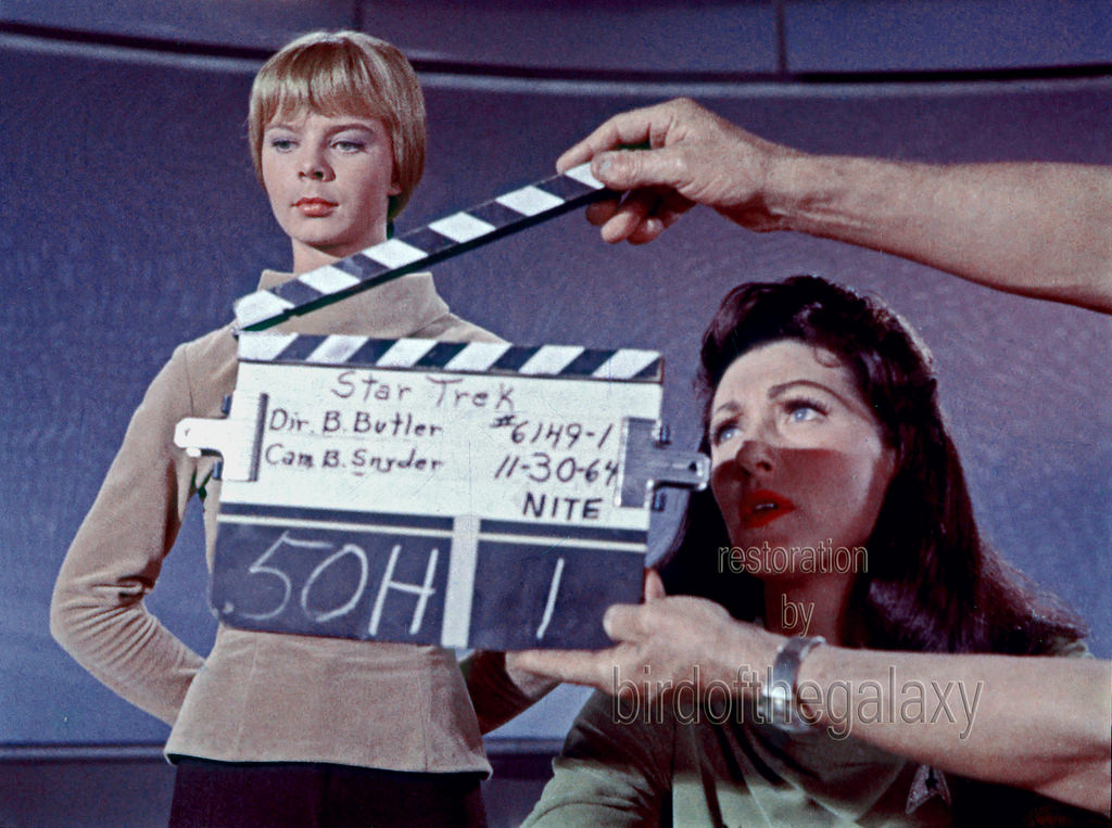 #24 A very early clapper from what I believe is the second day of filming for The Cage in 1964.
