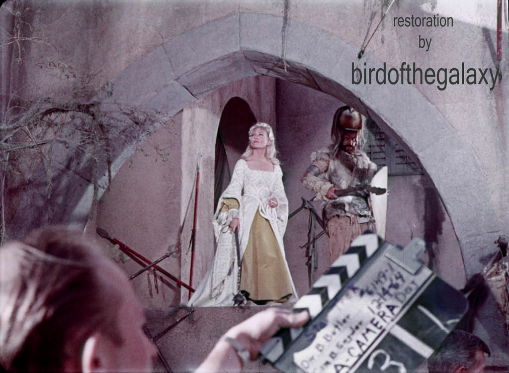 #3 A clapper from December 1964, documenting the filming of a scene during the fourth week of shooting of The Cage.