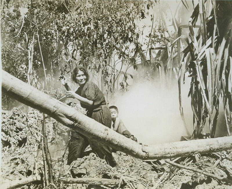 #62 Cave Dwellers Emerge, 1944