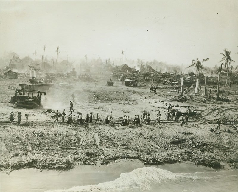 #68 Natives Seek Safety With Yanks, 1944