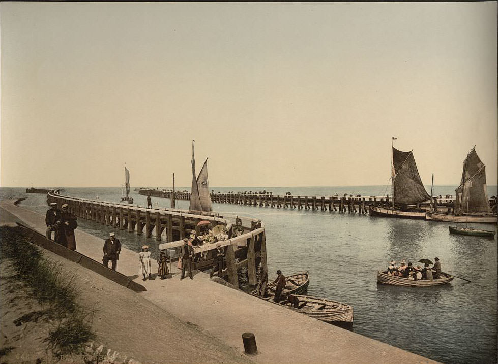 #23 Entrance to the port, Blankenberghe, Belgium